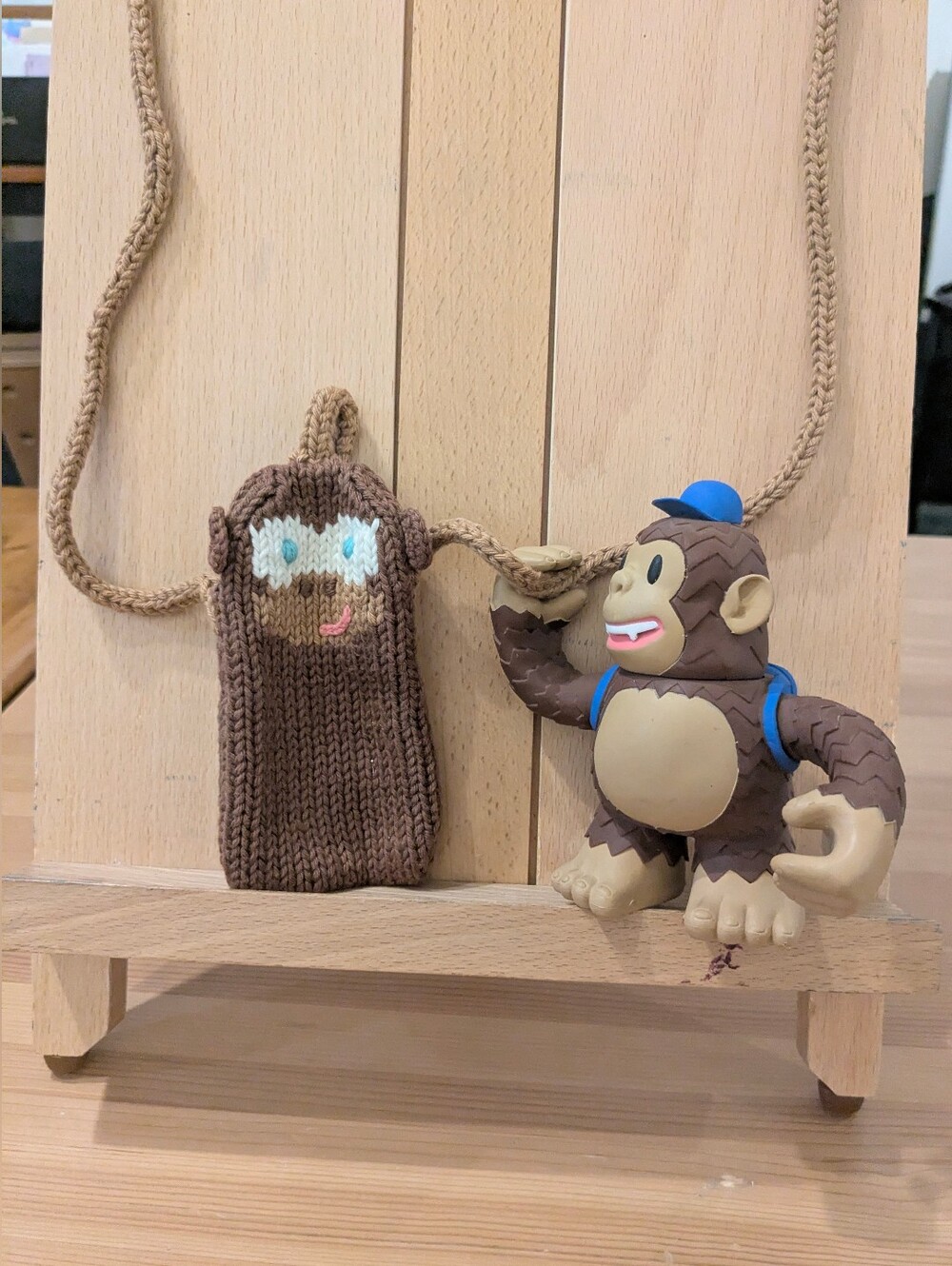 Monkey BlaBla Mini Bag Cotton Knit& Bonus Mailchimp!